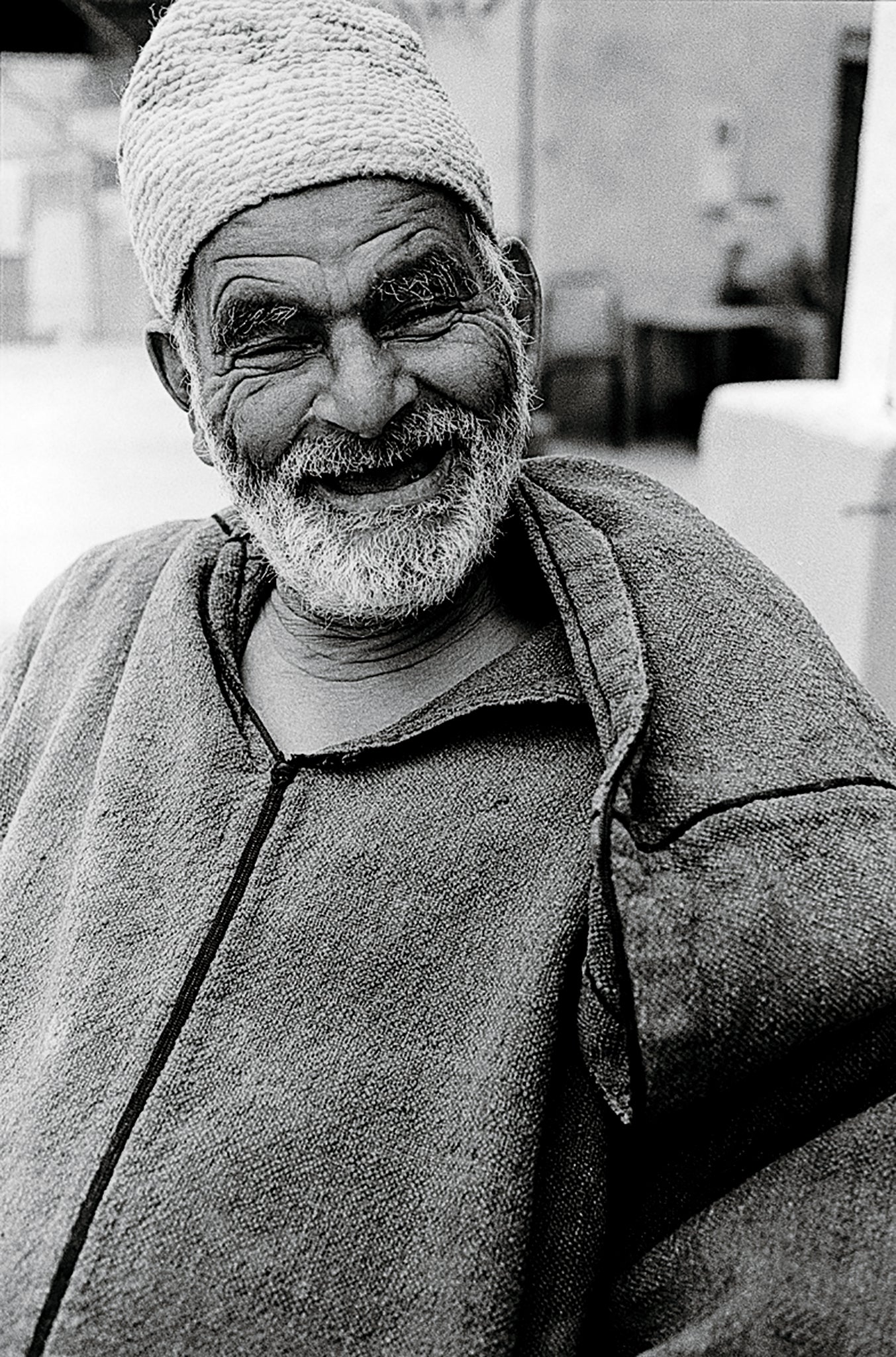 The Drawing Man, Taghazoute, Morocco