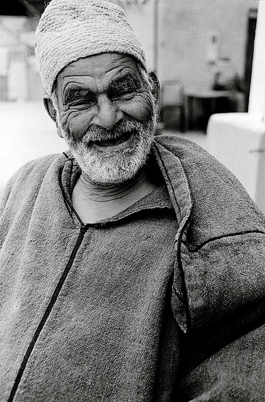 The Drawing Man, Taghazoute, Morocco
