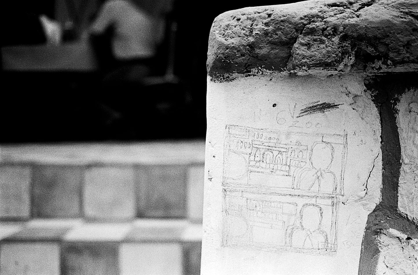 The Drawing Man, Taghazoute, Morocco